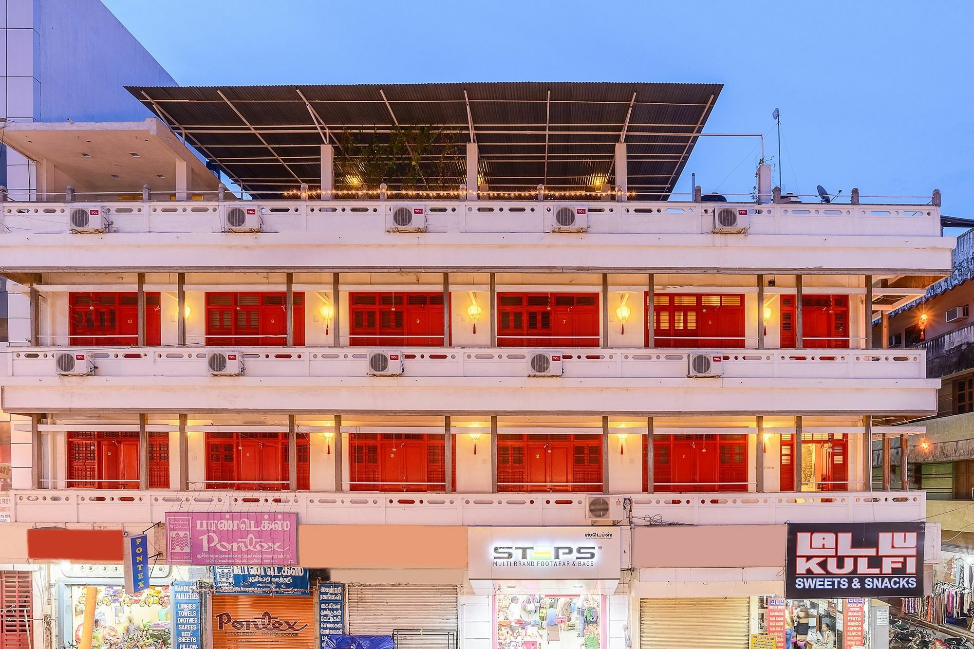 Itsy Hotels Red Lotus Heritage, Promenade Beach Pondicherry Bagian luar foto